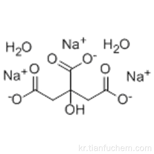 시트르산 나트륨 Trisodium 2 수화물 CAS 6132-04-3